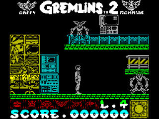 Gremlins 2: The New Batch screenshot 3 for ZX Spectrum